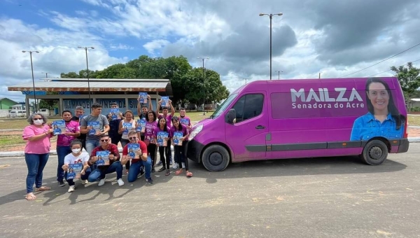 Gabinete Itinerante da senadora Mailza chega ao Juruá